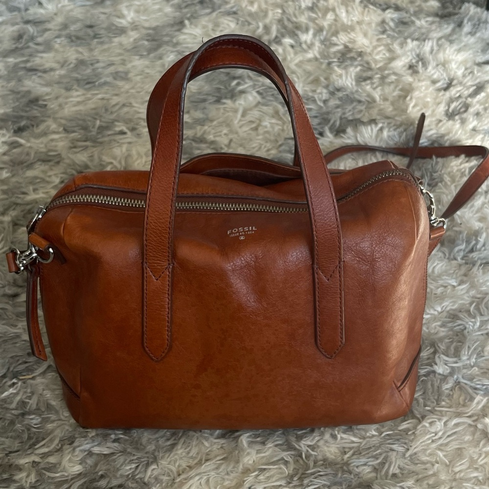 Brown Fossil Sydney crossbody Handbag